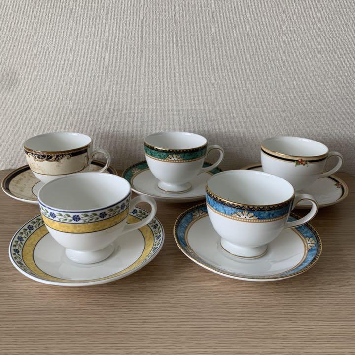 WEDGWOOD ウェッジウッド カップ＆ソーサー 5客