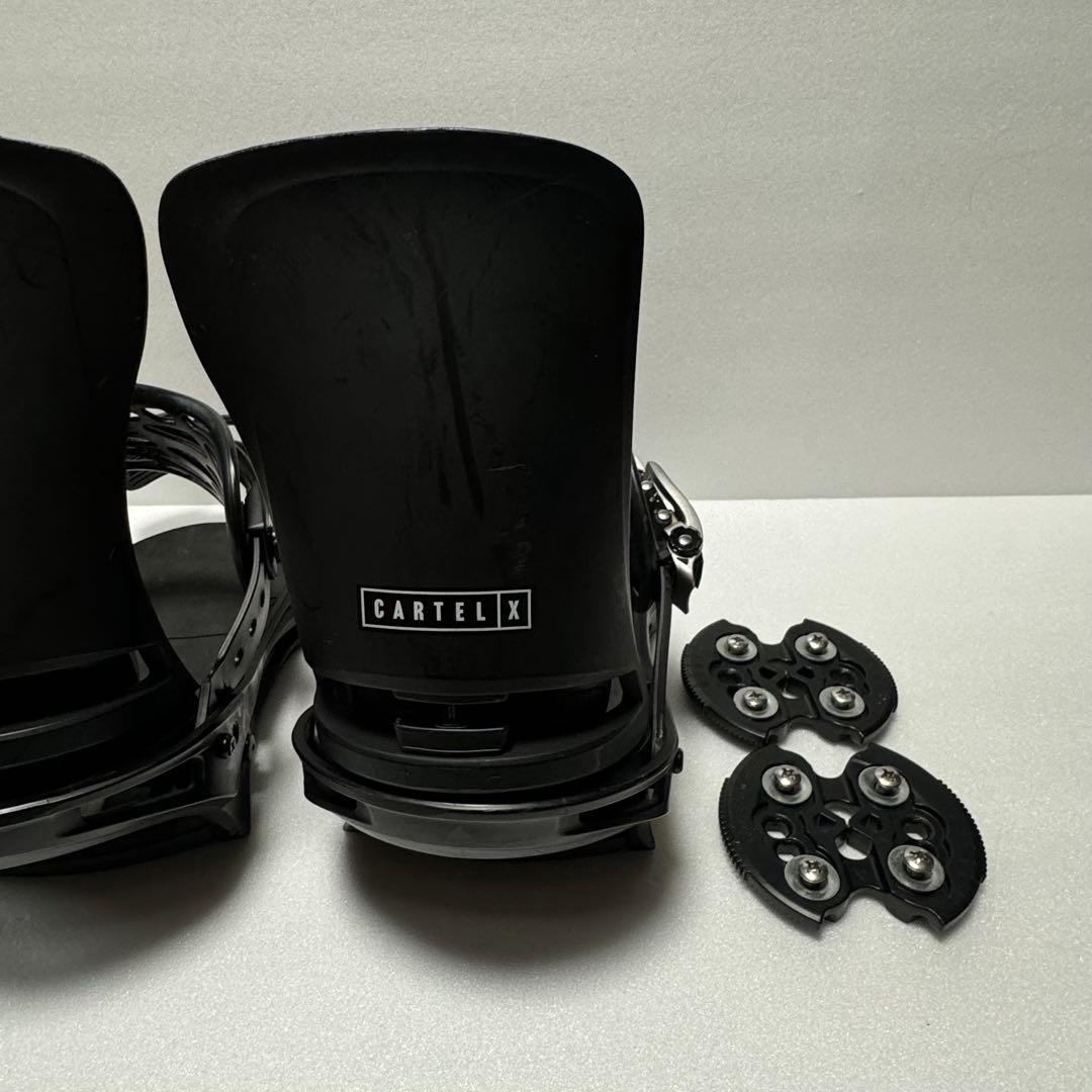 送料込 BURTON CARTEL x Re-fex M ビンディング バートン