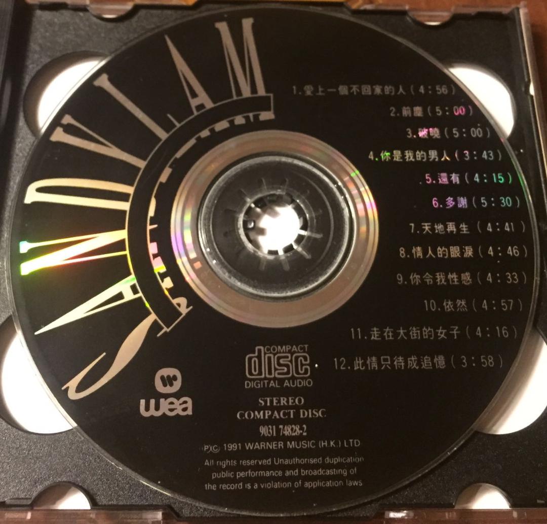 ☆サンディ・ラム 林憶蓮 フェイスアンドプレイス 1991年盤 WMC5