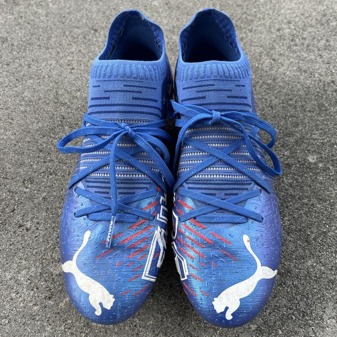 Puma サッカーシューズ 青 スパイク