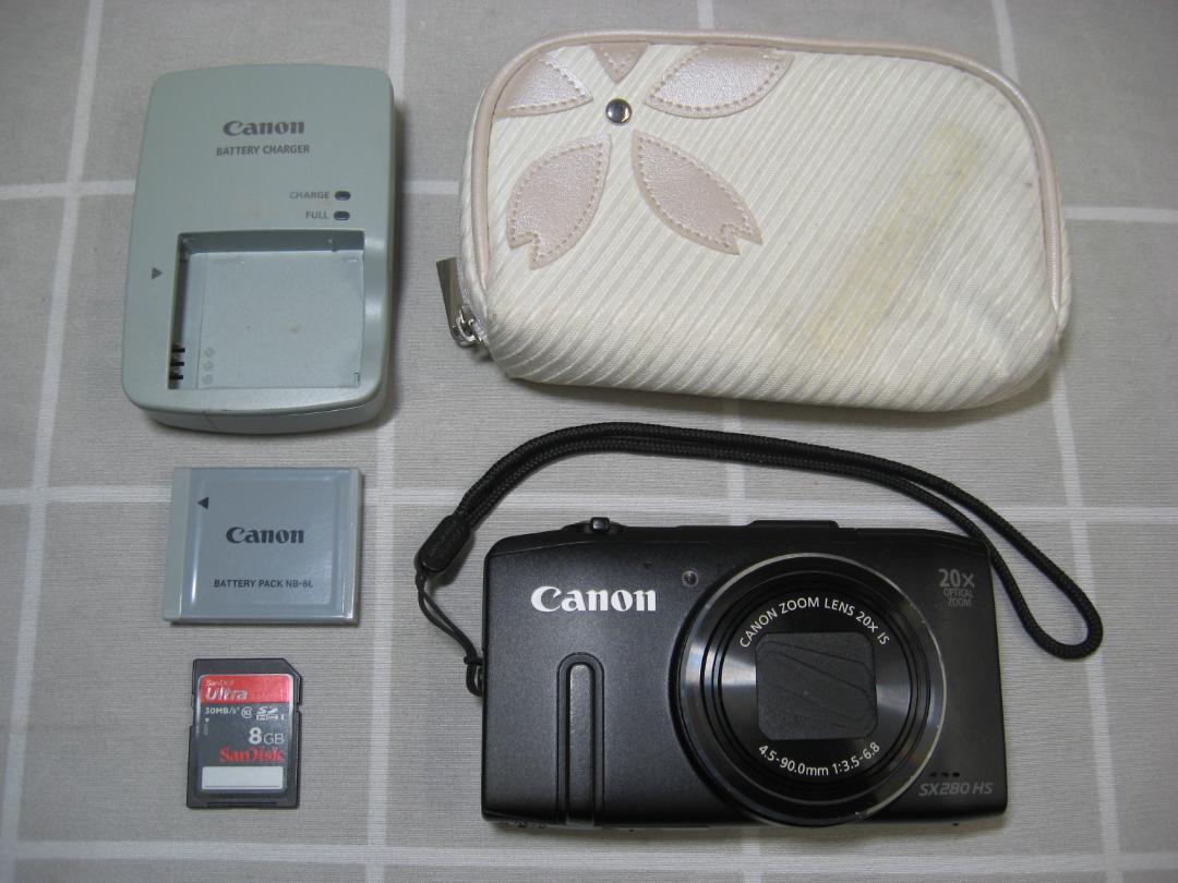 Canon コンパクトデジカメ PowerShot SX280HS 完動品
