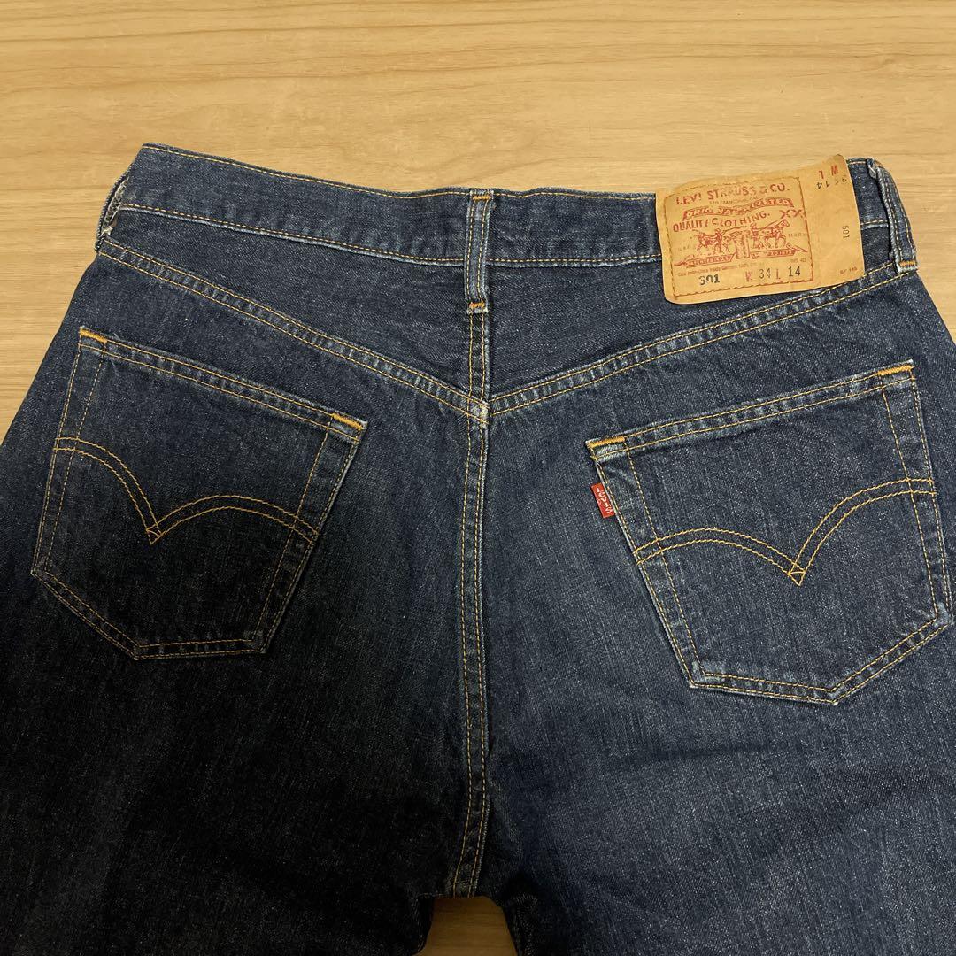 素敵な リーバイス LEVIS 良品 501 メルカリ - L14 x W34 フィリピン製 XX17 パンツ