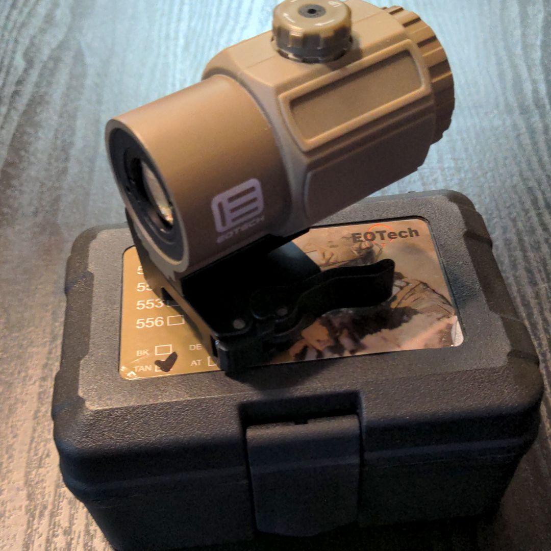 新ロット　G43 EOtech　3倍ブースター マグニファイア　リアル刻印
