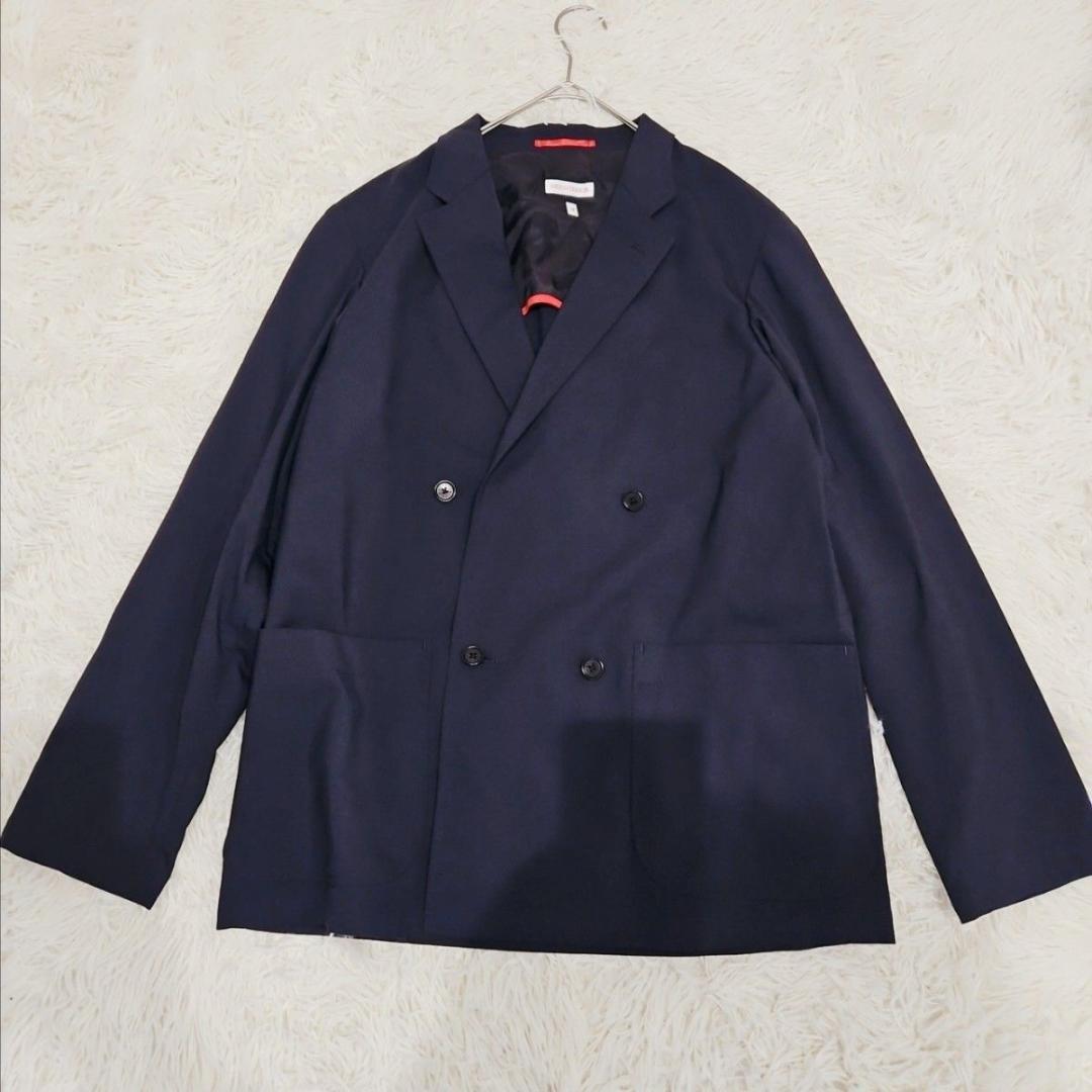 DRESSTERIOR ドレステリア サマーウール セットアップ ダブル 紺