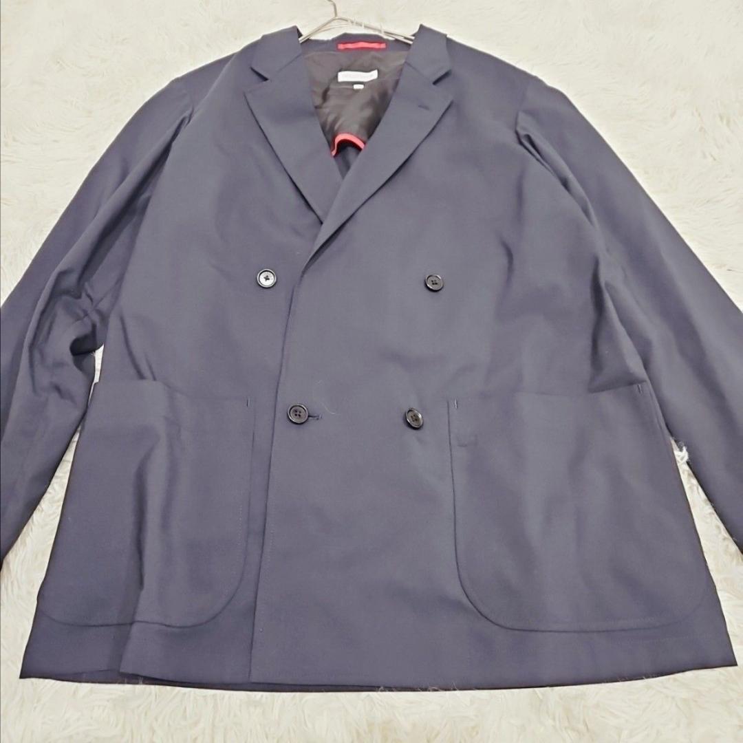 DRESSTERIOR ドレステリア サマーウール セットアップ ダブル 紺