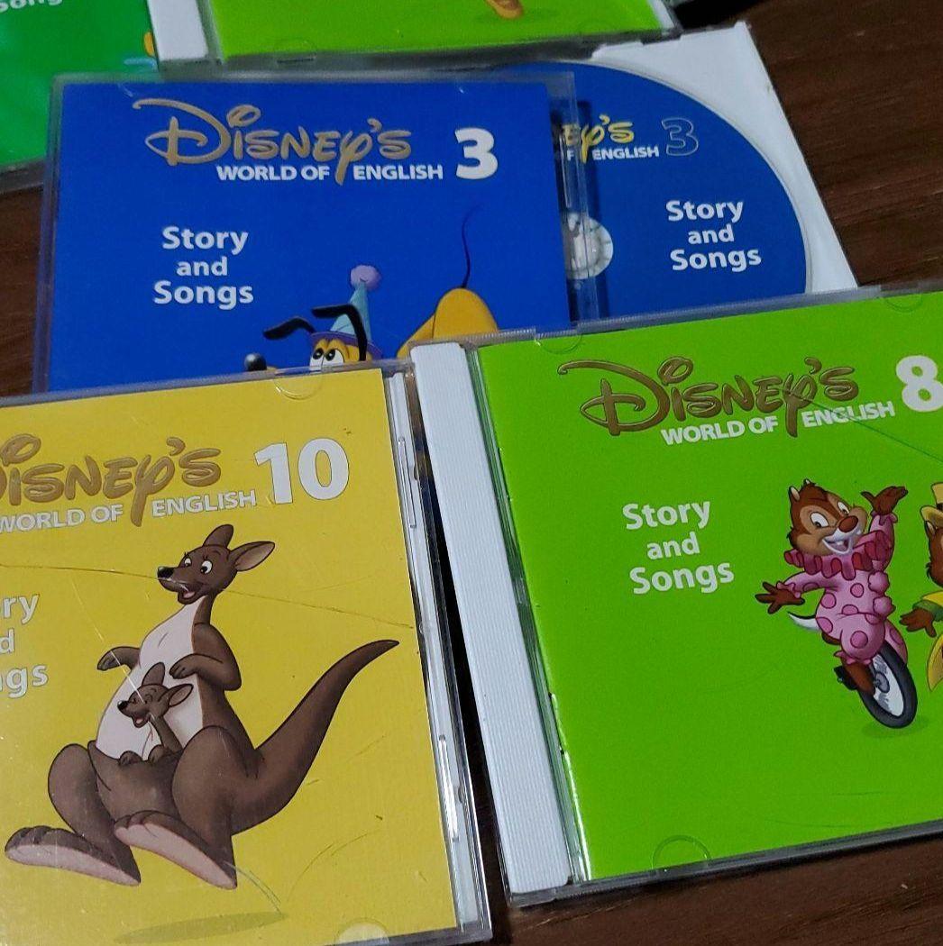 キッズ・ファミリー Disney WORLD OF ENGLISH step by step