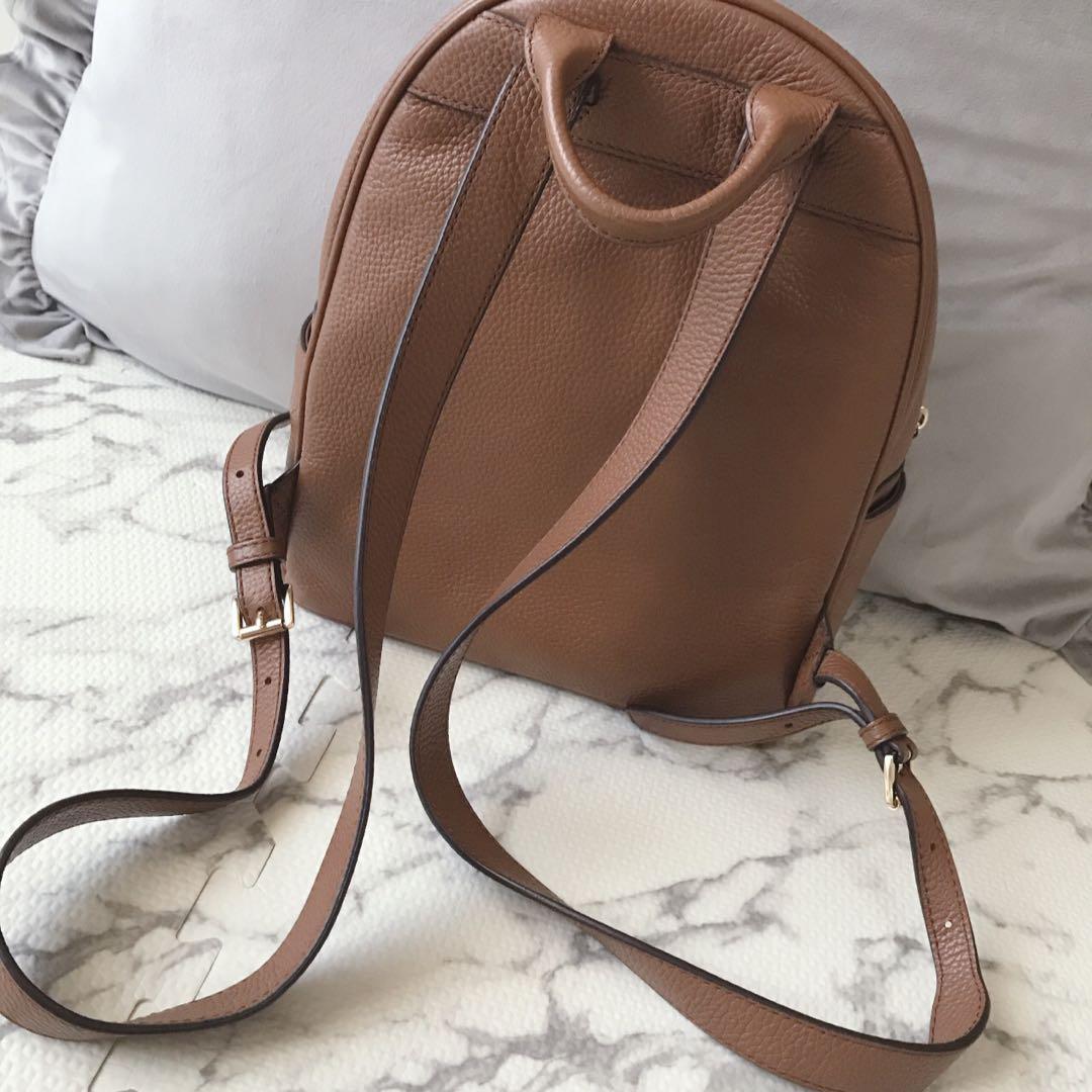 マイケルコース リュック バックパック スタッズ ブラウン レディース