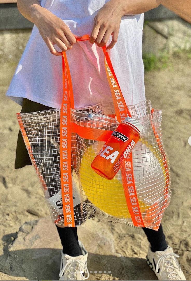 新品 WDS × WEEKEND BEACH TOTE BAG オレンジ - メルカリ