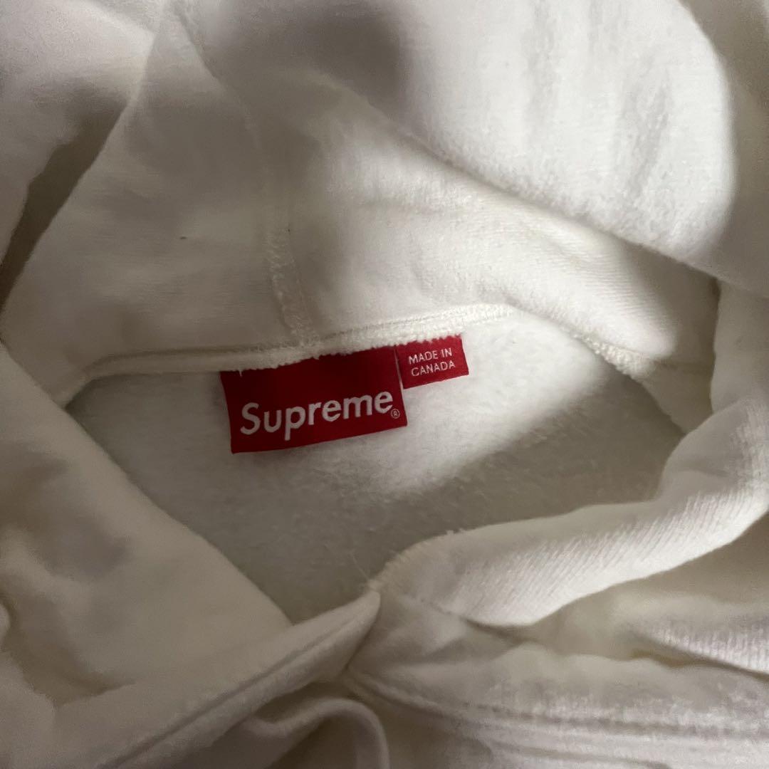 Supreme hoodie 無地 パーカー