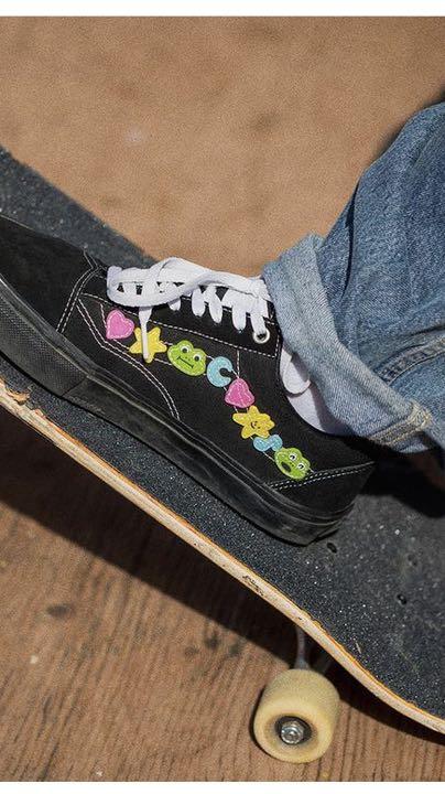 スニーカー vans x frog skateboards old school 4kF1S-m44399155116 りのサイズ