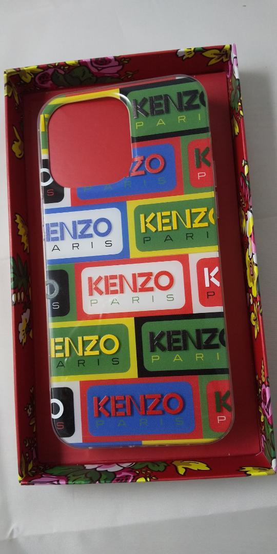 【KENZO】 ロゴプリント iPhone 14 Pro Maxスマホケース