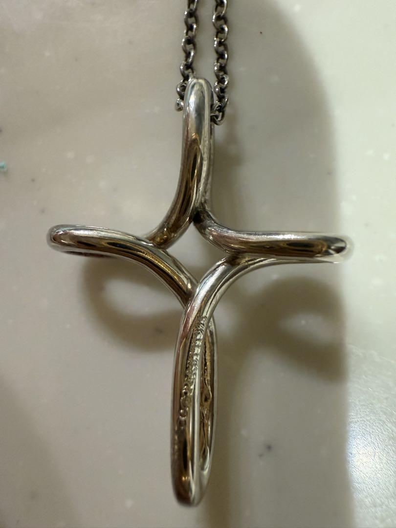 【最終値下げ】Tiffany ティファニー クロス ネックレス