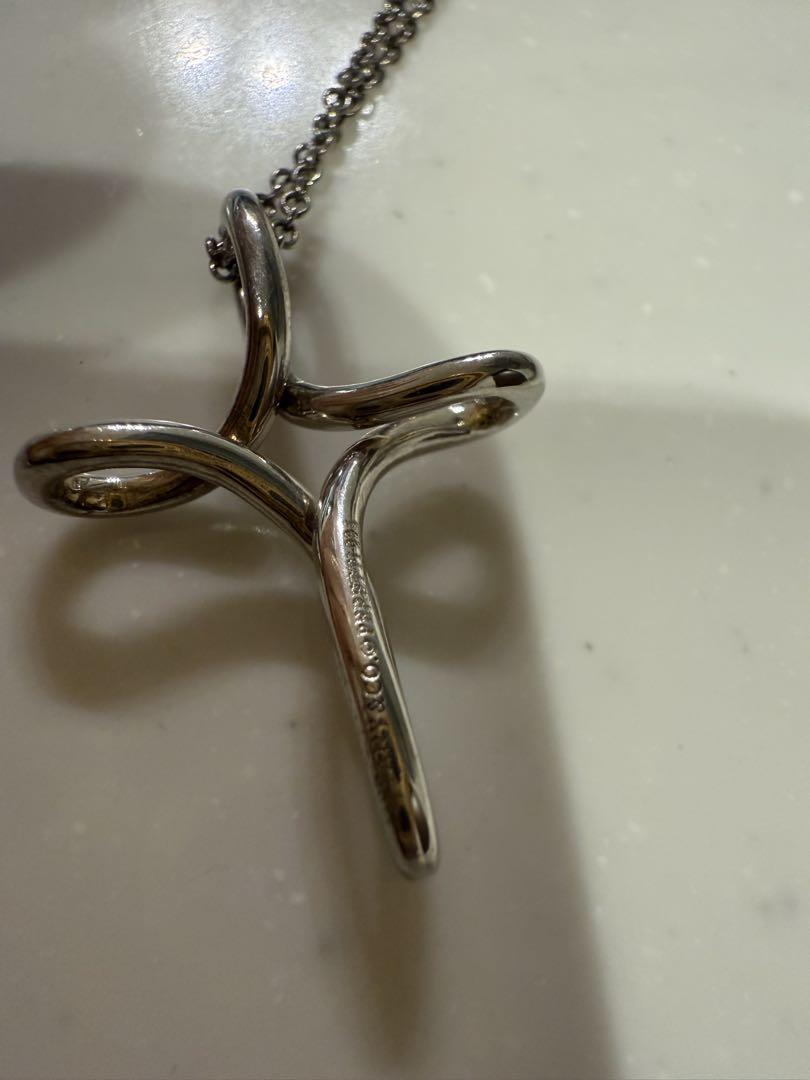 【最終値下げ】Tiffany ティファニー クロス ネックレス