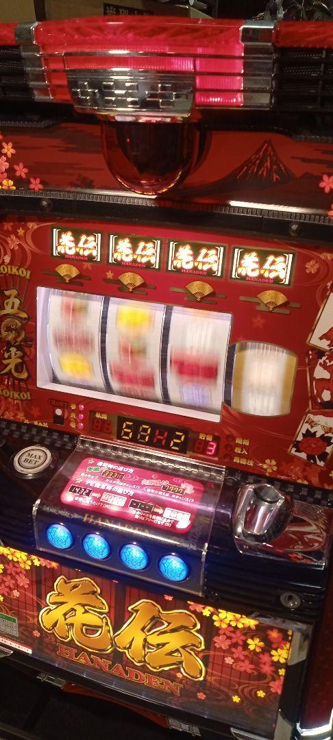 送料込　パチスロ　実機　アムテックス　花伝　M4 家庭用電源
