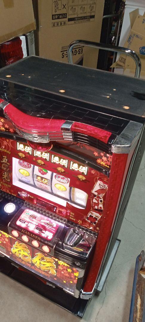 送料込　パチスロ　実機　アムテックス　花伝　M4 家庭用電源