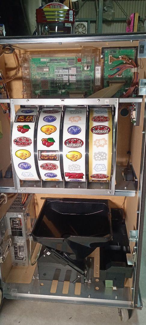 送料込　パチスロ　実機　アムテックス　花伝　M4 家庭用電源