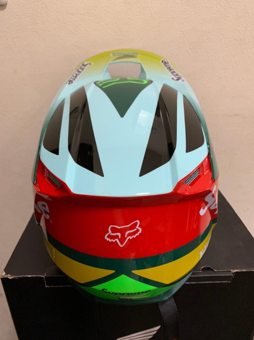 SUPREME x Honda x Fox Racing V1 Helmet sNpVJ-m44402844529 新品超特価