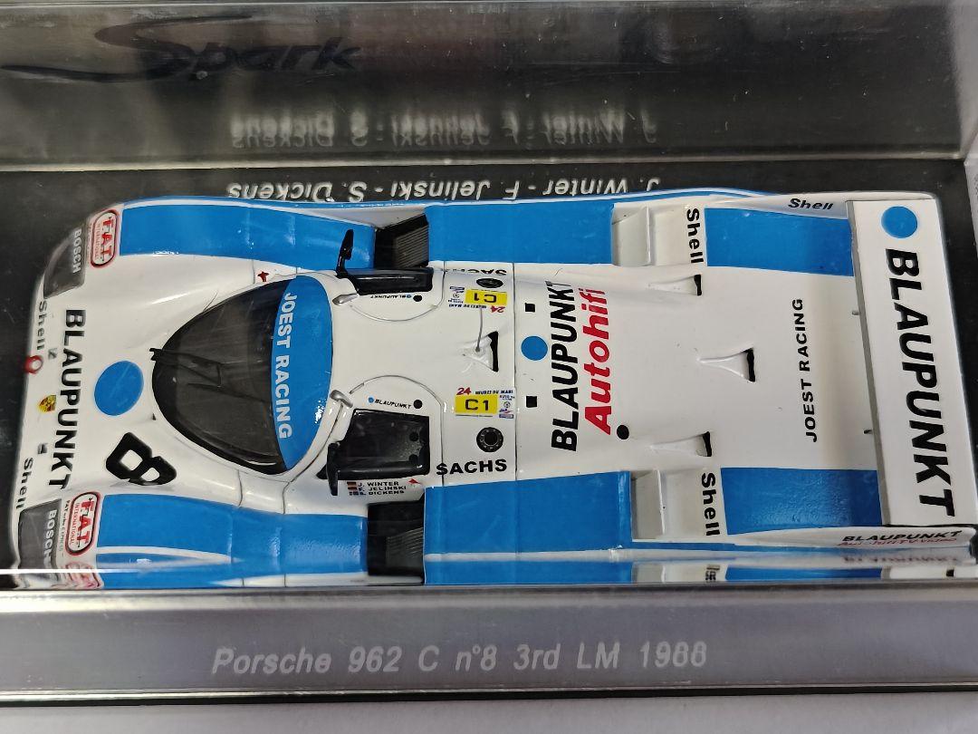 Spark 1/43 ヨースト ポルシェ 962C LM 1988 [S0938