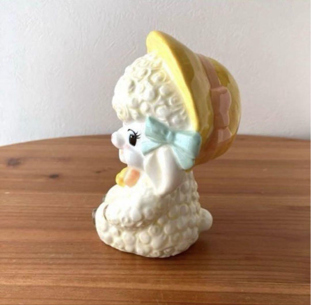新品　スイマー　貯金箱　フラッフィー　バンク　ひつじ　羊　フィギュア