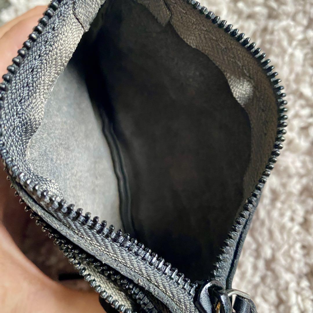 RRL ダブルアールエル 刻印ロゴコインケースレザービインテージ加工