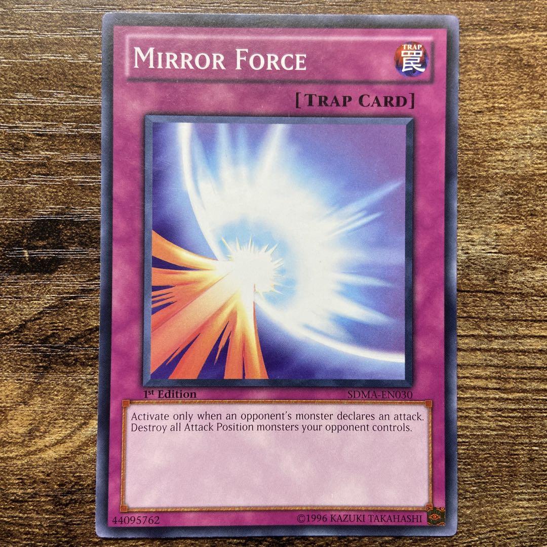 遊戯王 聖なるバリアミラーフォース 英語版 1st ノーマル R7