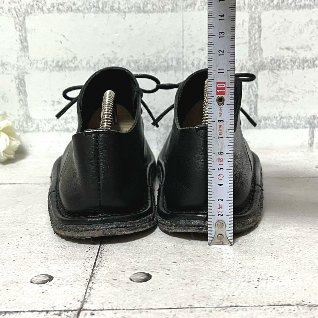 美品【トリッペン】レースアップ ラバーソールBF_001♡希少 ブラック 37