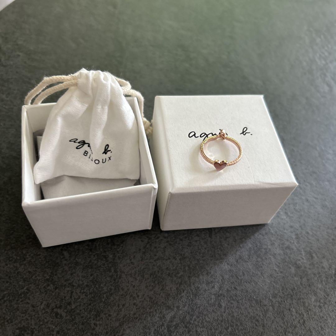 H925 BAGUE b. Loved ダブルリング agnes b.｜H925 BAGUE b. Loved ダブルリング | Rakuten Fashion