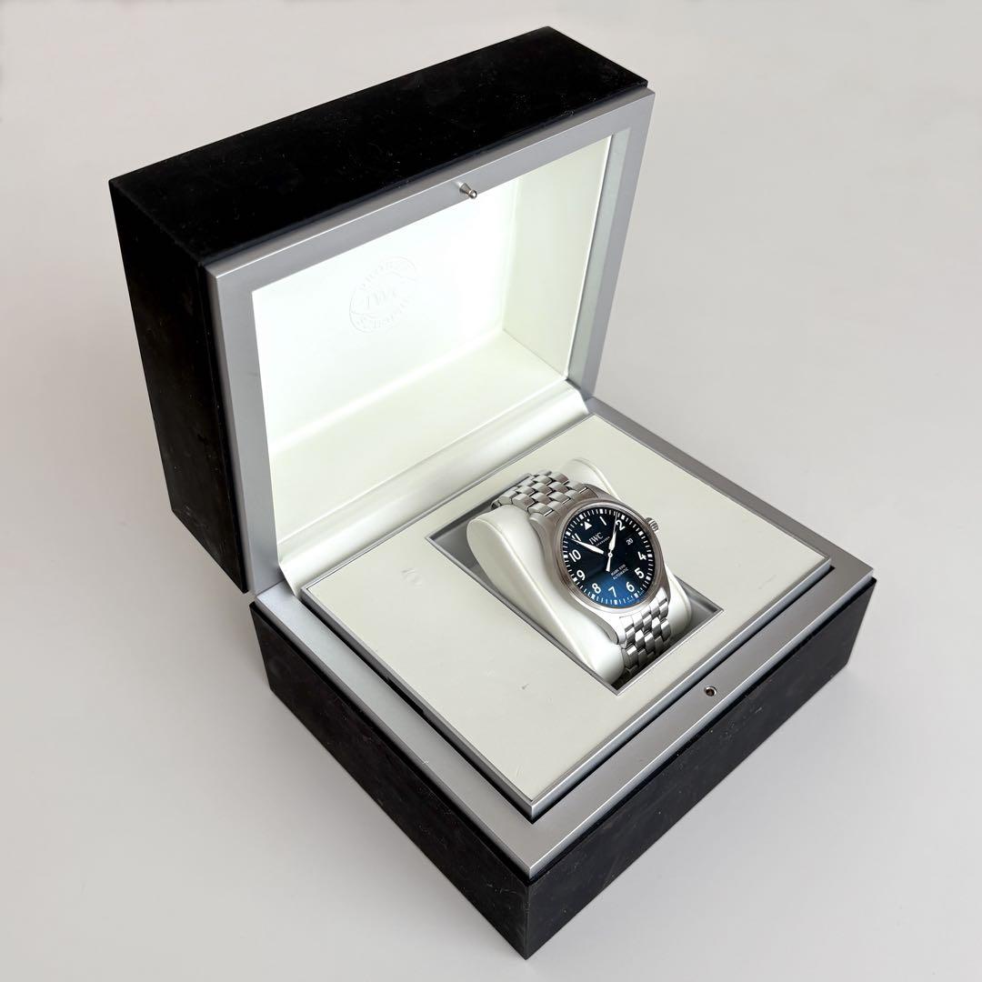IWC マーク18 パイロットウォッチ 黒文字盤 フルセット