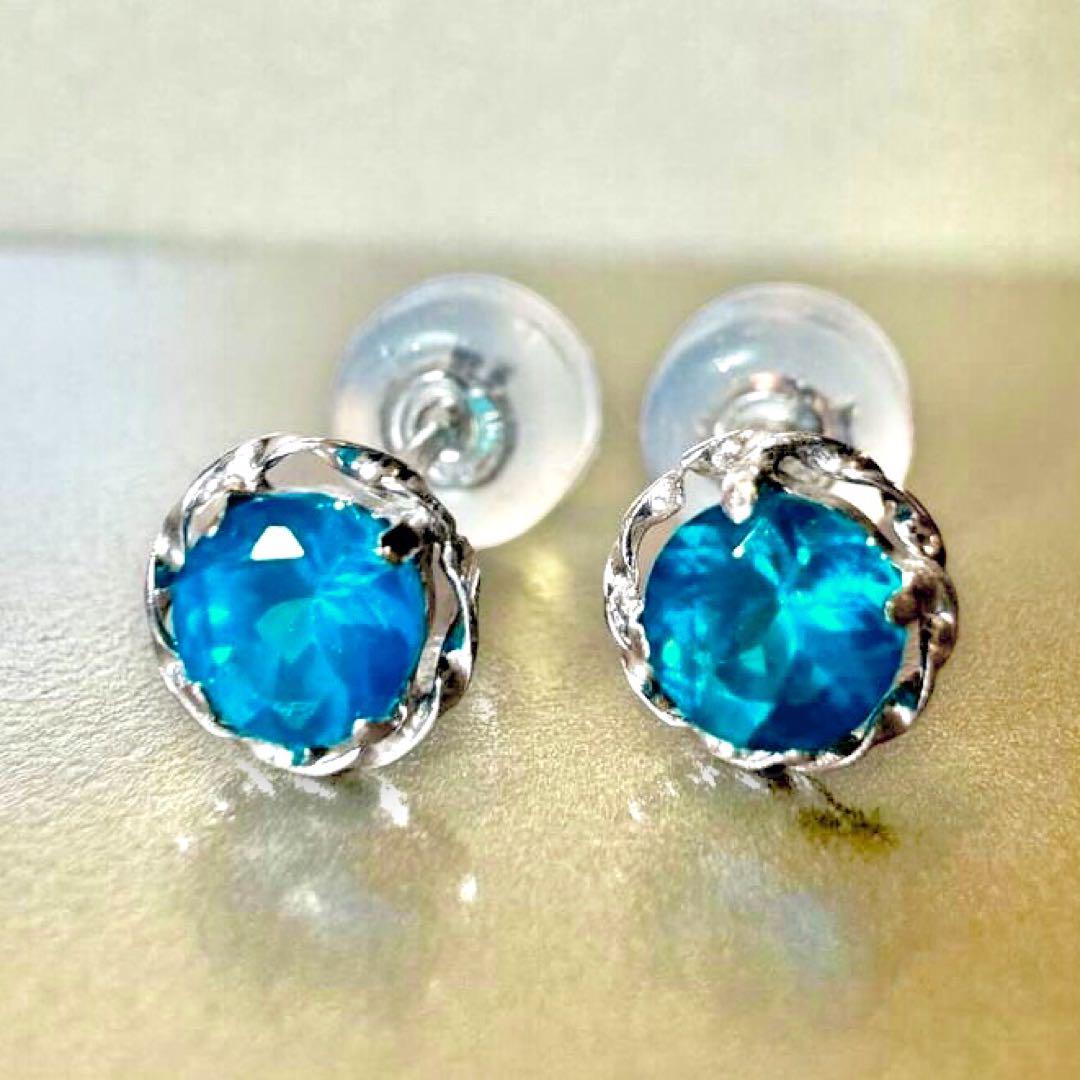 PT アパタイト　ピアス　apatite IKENAGA