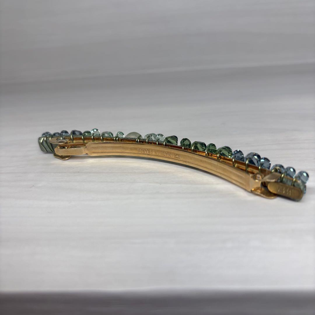 コレットマルーフ　クリスタル　バレッタ