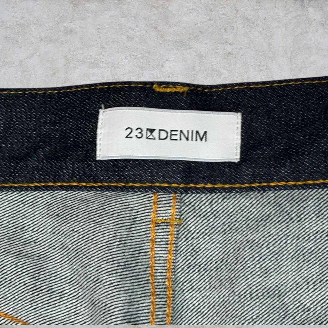 2024Autumn】23区DENIM ストレッチ ワイドパンツ 濃紺 40 - メルカリ