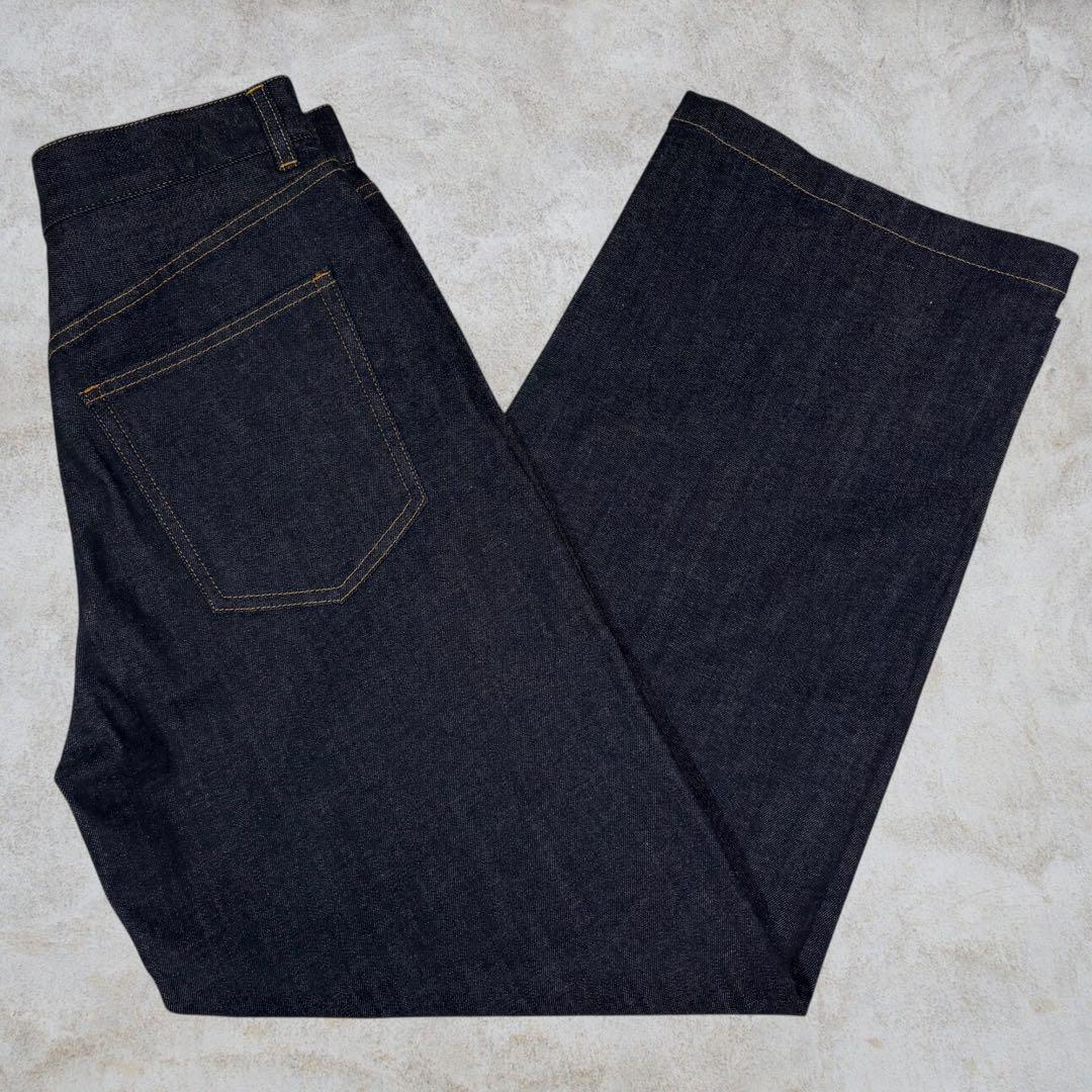 2024Autumn】23区DENIM ストレッチ ワイドパンツ 濃紺 40 - メルカリ