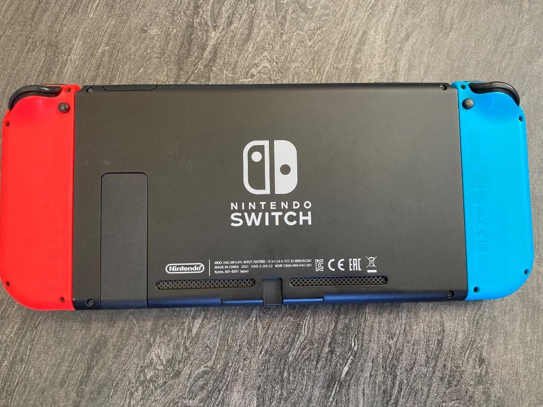 Nintendo Switch 本体 青/赤 付属品付き 最終値段！』Nintendo Switch 本体（青・赤） 一式 初期型