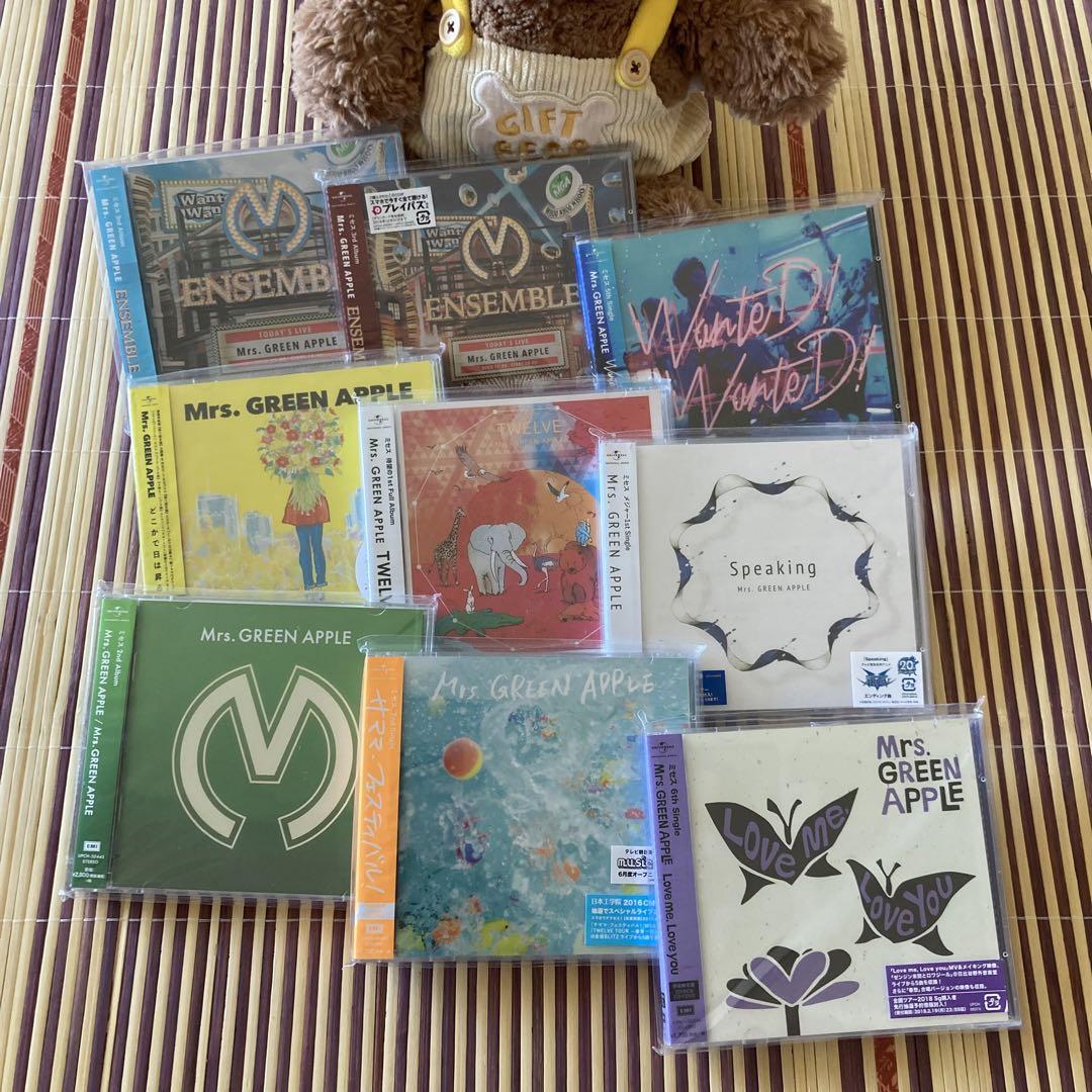 Mrs.GREEN APPLE CD&DVD 9作品 Mrs.GREEN APPLE CD&DVD 9作品 - メルカリ