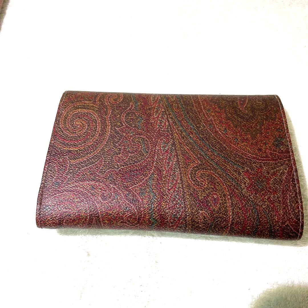 祝開店!大放出セール開催中展示品 ETRO エトロ 折り財布 ペイズリー柄