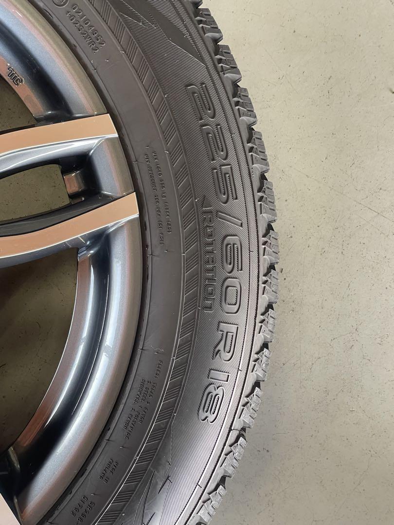 スタッドレス BMWX3G01 MAK LUFT FF 18インチ ノキアン