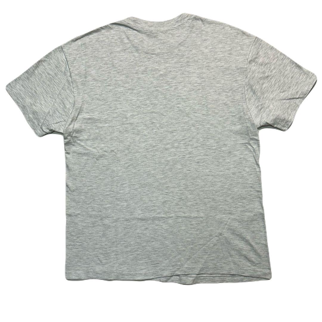 90s Vintage オードリー・ヘプバーン 霜降りグレー コットン Tシャツ