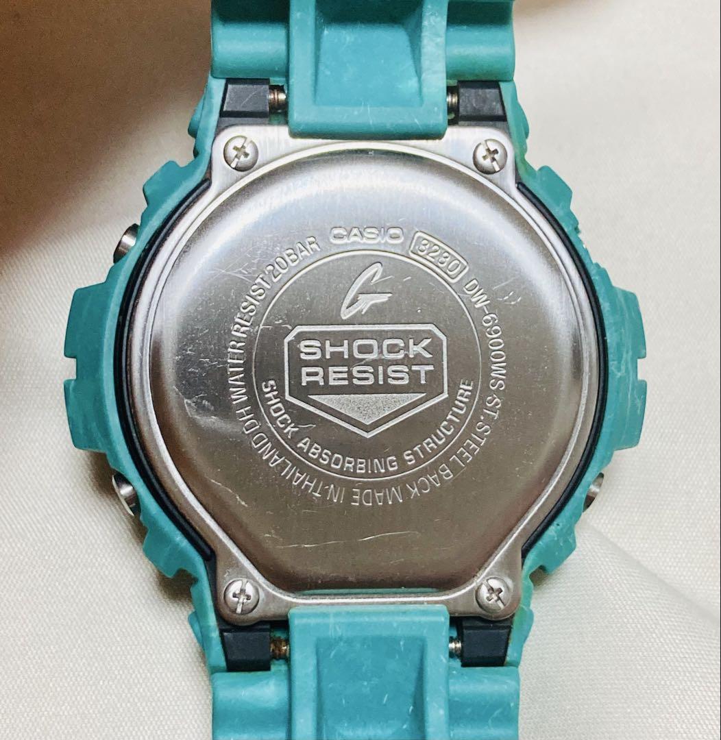 美品！レア！G-SHOCK DW-6900WS-2JF 限定カラー