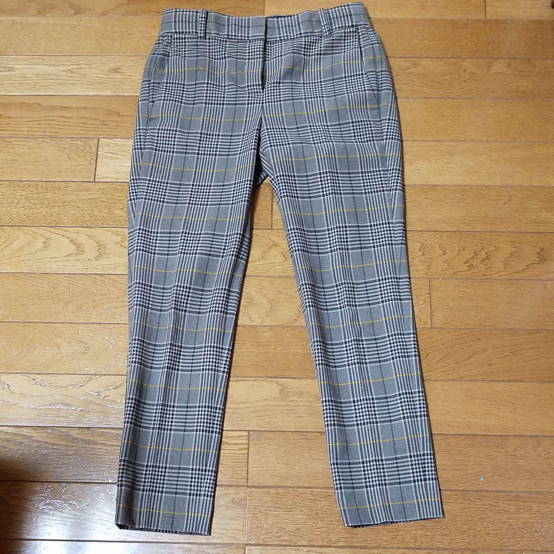 theory チェック柄パンツ