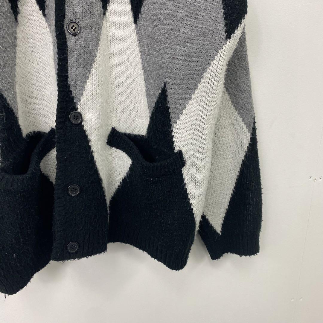 NUMBER(N)INE×TOWN CRAFT JAQUARD CARDIGAN