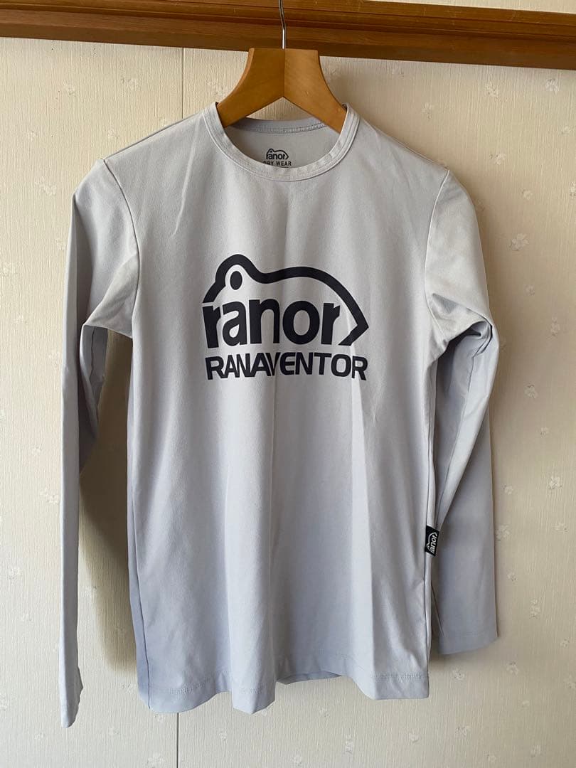 ranor DRY WEAR ランニングシャツ XS ライトグレー
