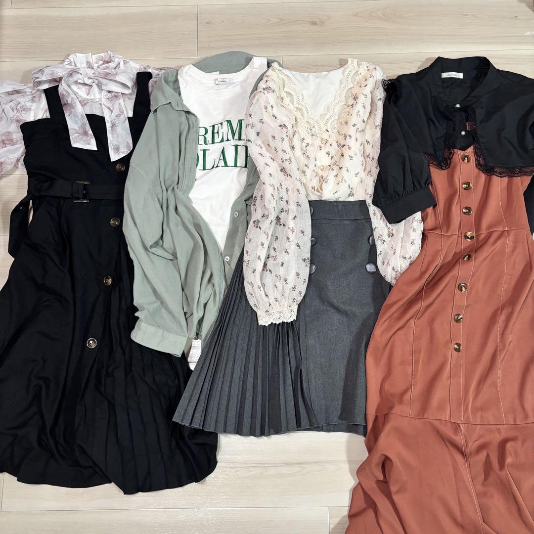 クラシック 春夏 レディース服まとめ売り8点 大人綺麗めカジュアル メルカリ - トップス