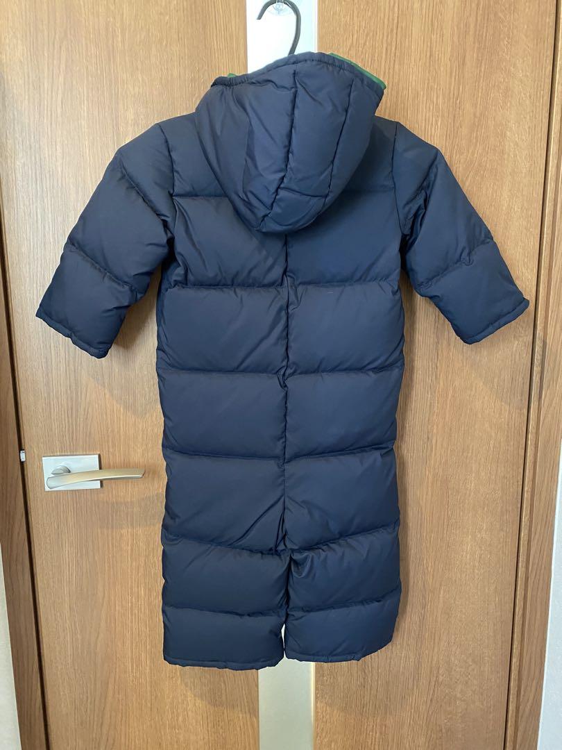 Ralph Lauren ダウンコート　ジャンプスーツ　100cm ネイビー