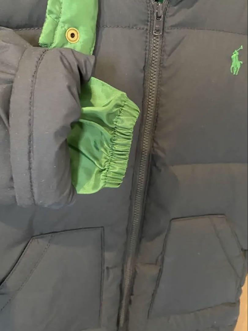 Ralph Lauren ダウンコート　ジャンプスーツ　100cm ネイビー