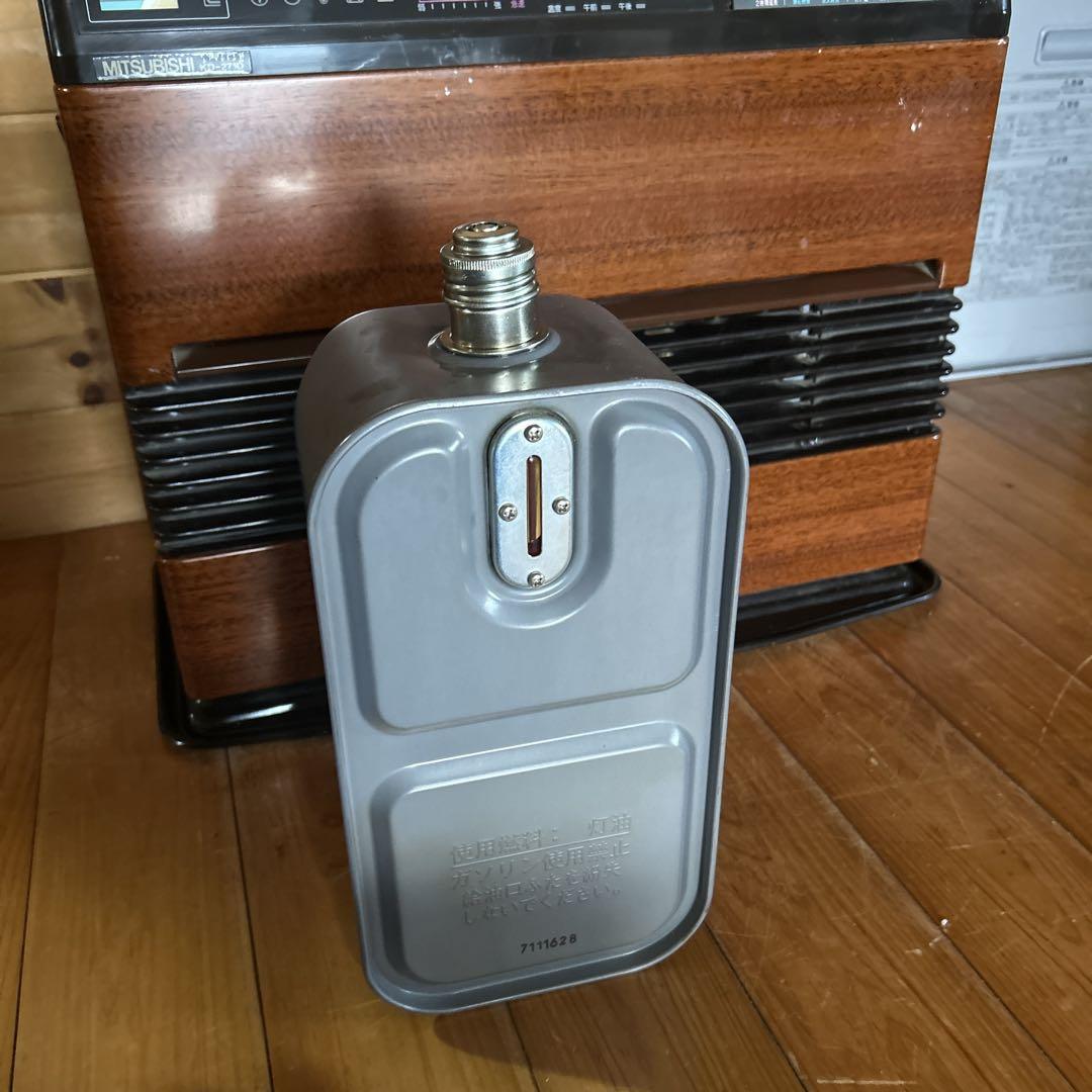MITSUBISHI KD-271D(MO) 石油ファンヒーター ビンテージ - メルカリ