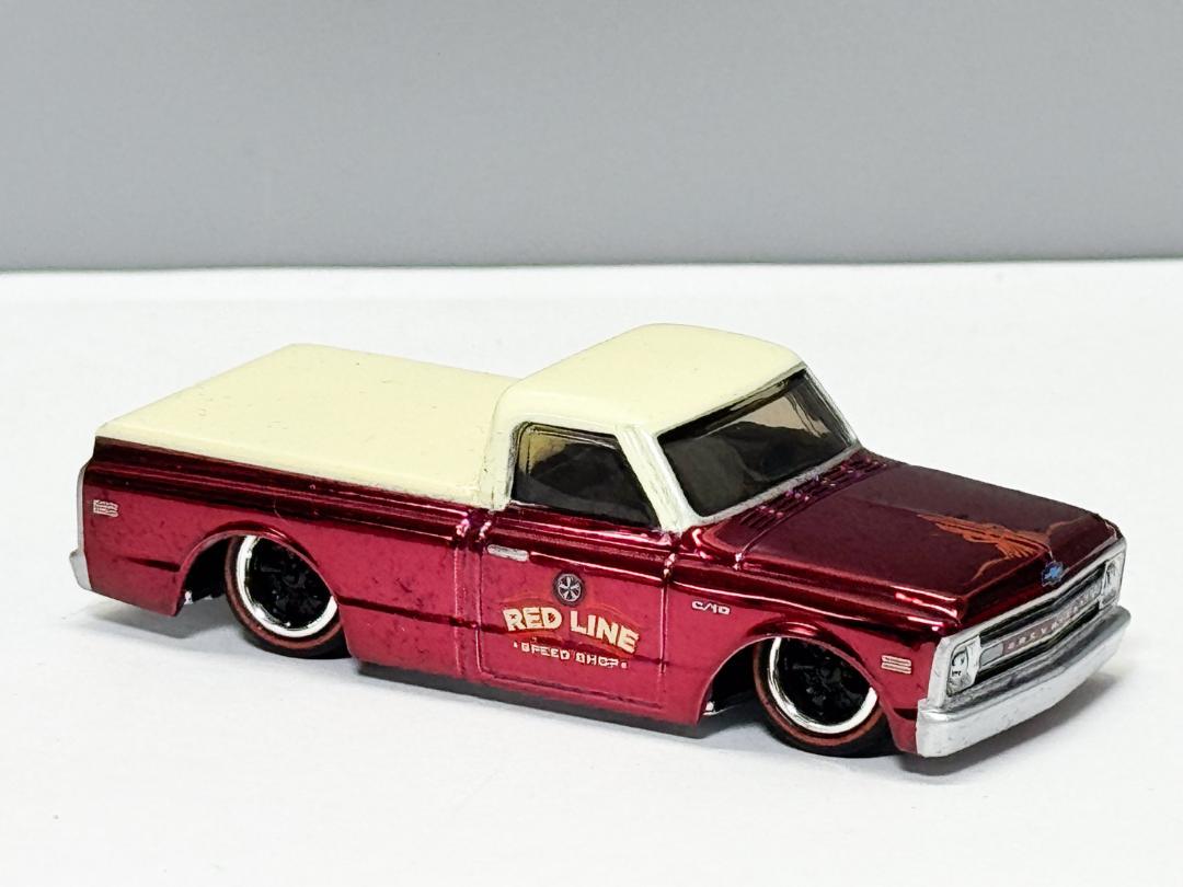 もらって嬉しい出産祝い ☆ C/10 CHEVROLET ☆ ホットウィール☆RLC C/10 シボレー ミニカー