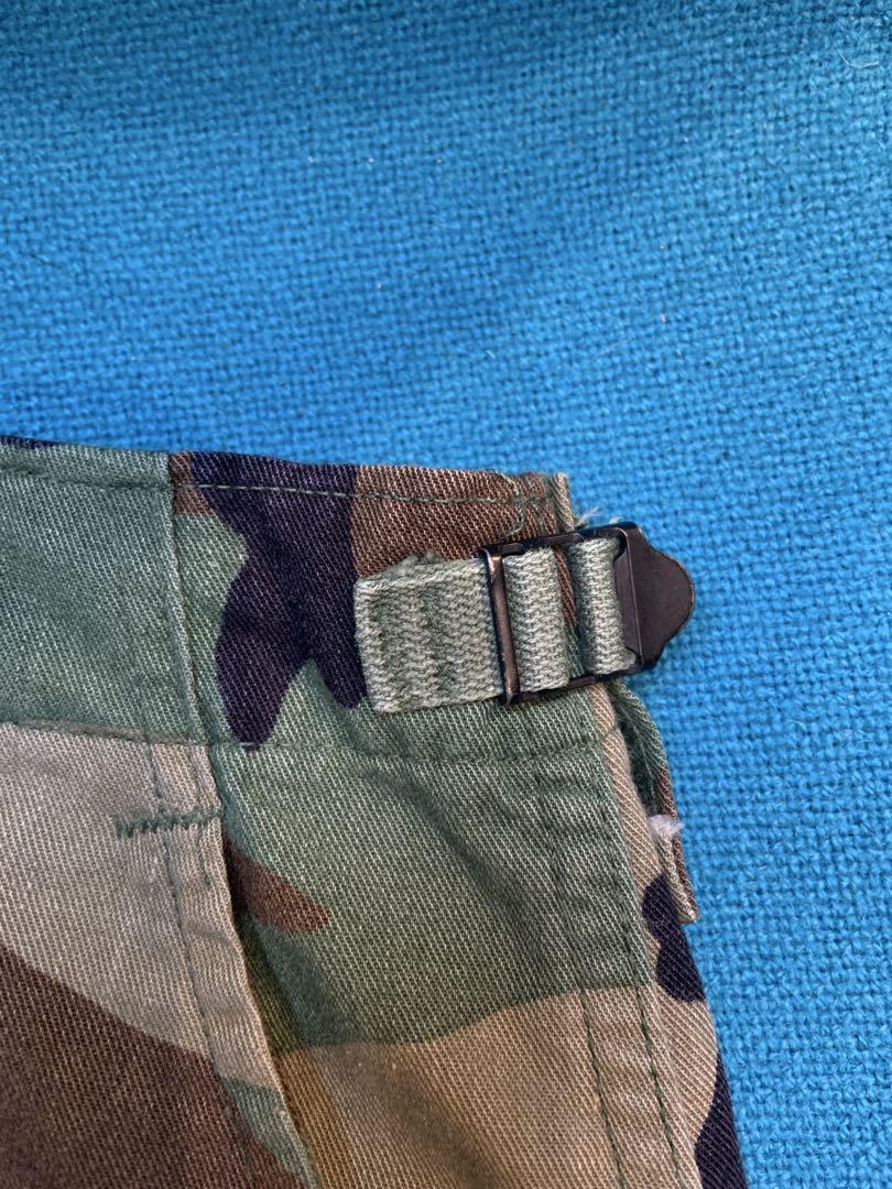 実物ミリタリー米軍 1997年　USウッドランドカモ BDU カーゴパンツ