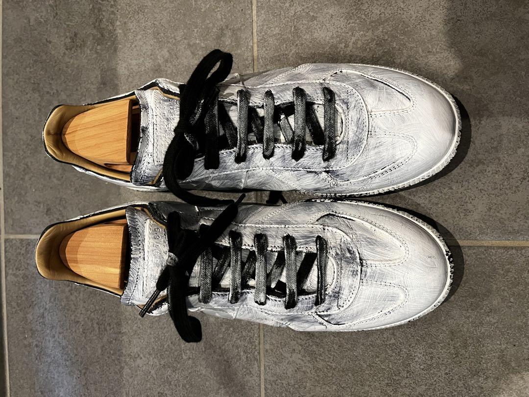 MAISON MARGIELA 「レプリカ」ビアンケット シューズ Maison Margiela「レプリカ」ビアンケット シューズ(ペンキ