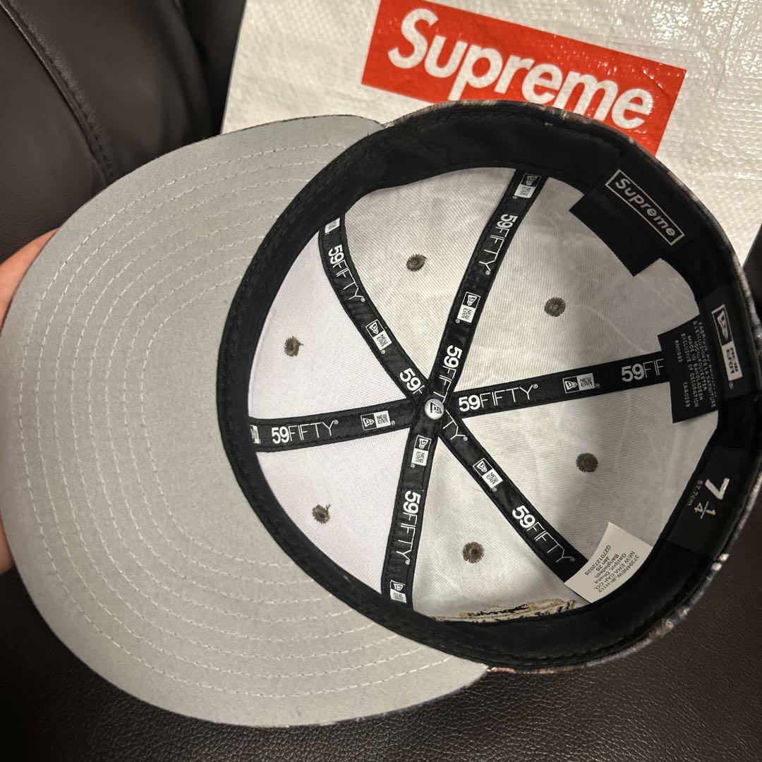 帽子 25SS Supreme BoxLogo New Era Camo 7-5/8