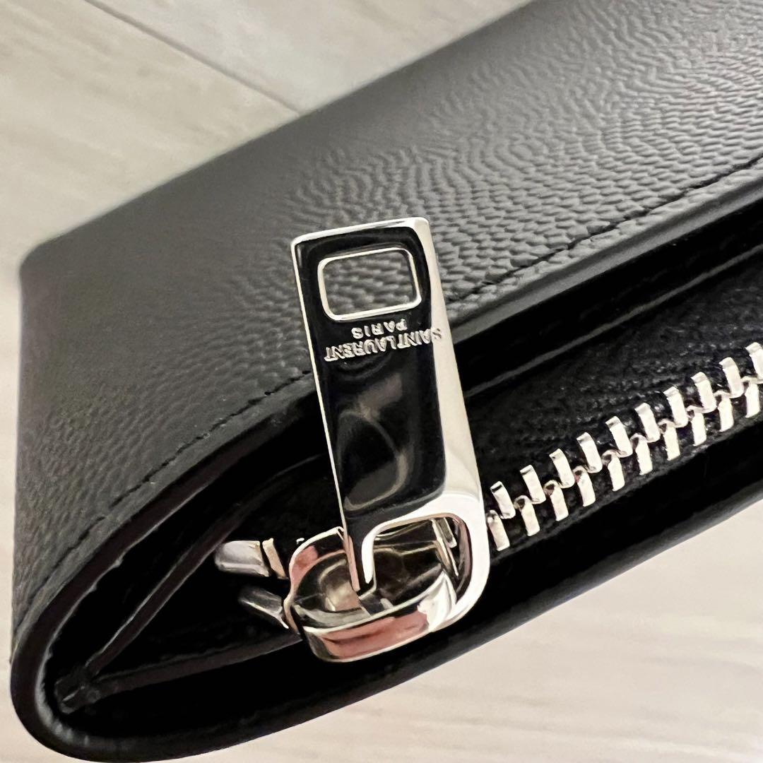 サンローラン SAINT LAURENT イースト/ウエスト ジップウォレット